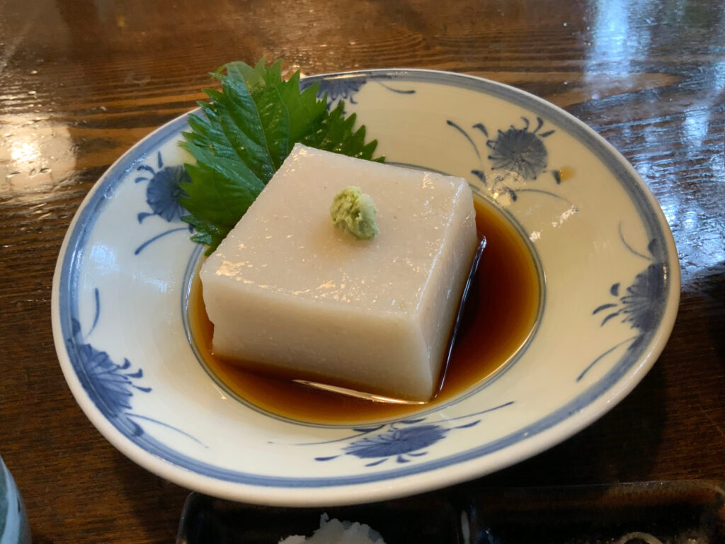 蕎麦豆腐